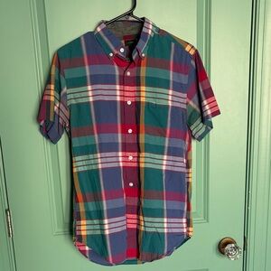 J. Crew Multicolor Plaid Casual Shirt